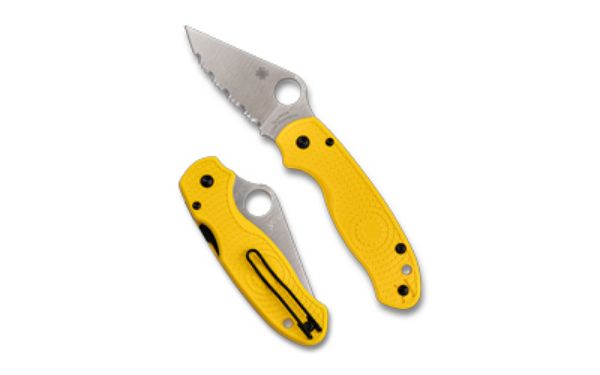 SPYDERCO PARA 3 LW SALT SE YELLOW