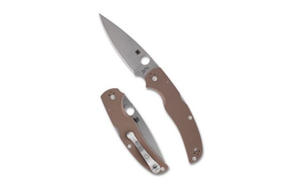 SPYDERCO NATIVE CHIEF 4.08" BRN/SLV