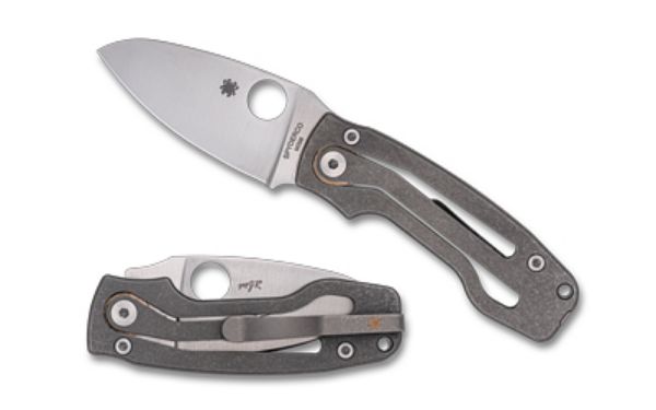 SPYDERCO PITS 2 SLIPIT TI 2.74" GRY