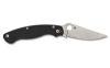 SPYDERCO MILITARY 2 4" BLK/SLV LEFT