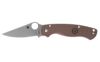 SPYDERCO PARA MLTRY 2 LW 3.47" BRWN