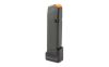 MAG SHIELD GLOCK 17 +5/4 EXTN BLK