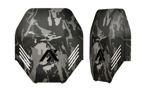 AXIL MX CUSTOM PLATE 1 SET BLK CAMO