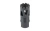 LBE FLASH HIDER TRI-PORTS 1/2X28 BLK