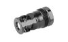 PWS FRC 1/2X28 COMP SPRSSR READY BLK