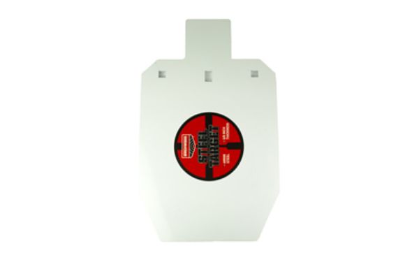 B/C 2/3 IPSC SILHOUETTE TARGET WHT