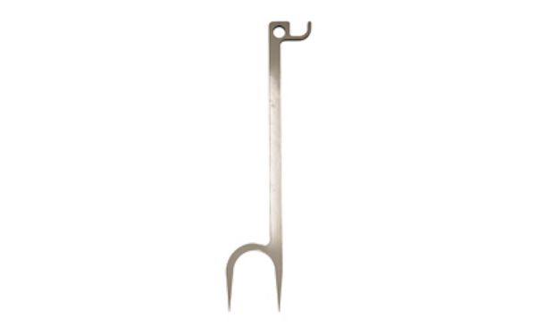 B/C STEEL TARGET HANGER WHITE 1 HOOK