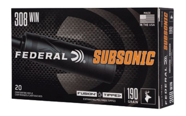 FUSION TIPPED 308WIN 190GR 20/200