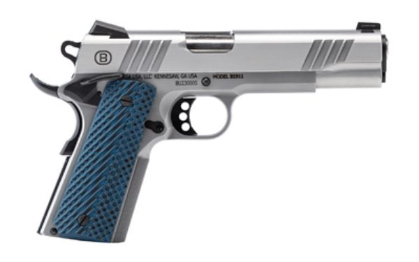 BERSA 1911 45ACP 8RD BLUE STAINLESS