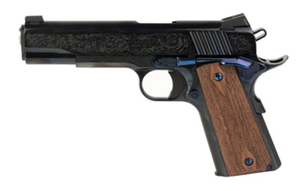 STD MANF 1911 45ACP 5" BLUE W/#1