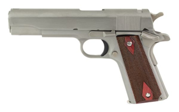 COLT 1911C GOVT 38SUP 5" STS NOSITES