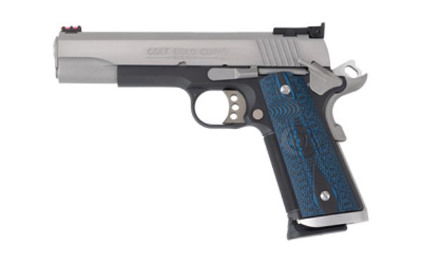 COLT GOLD CUP S70 45ACP 5" 8RD BL/SS