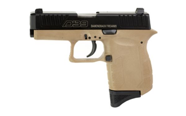 DBF DB9 9MM 6RD FS POLY FDE/BLK