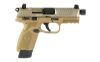 FN 502T 22LR 4.6" 1-15RD 1-10RD FDE