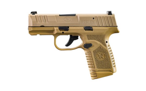 FN REFLEX NMS 9MM 3.3" 15RD FDE