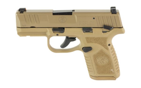 FN REFLEX MRD MS 9MM 3.3" 15RD FDE
