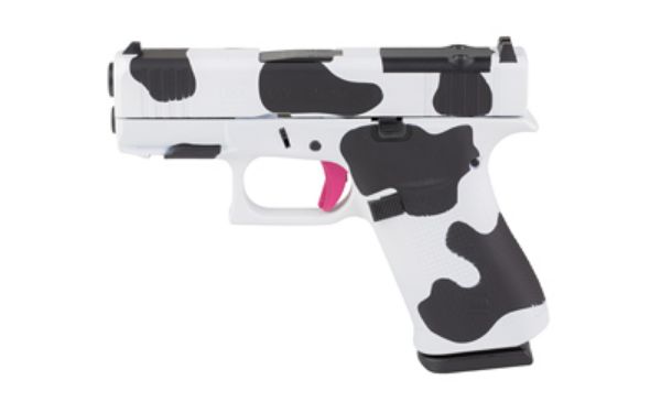 GLOCK 43X 9MM 10RD MOS FS COW PRINT