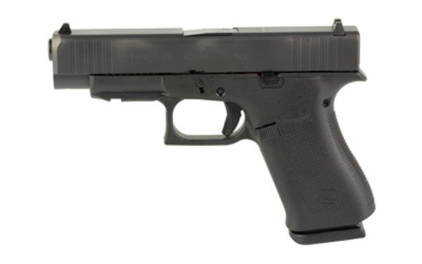 GLOCK 48 9MM 10RD BLK FRONT RAIL