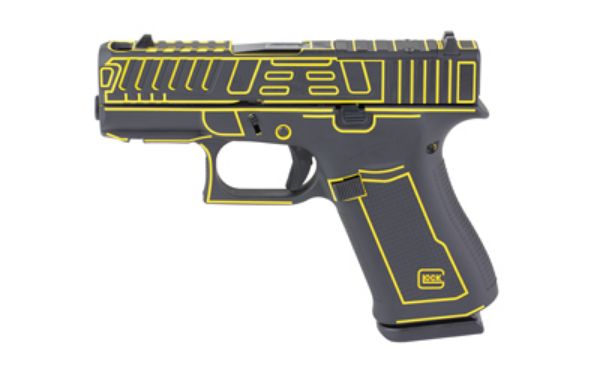 GLOCK 43X 9MM 10RD OUTLANDER YELLOW