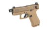 GLOCK 43X HP 9MM 10RD 3.92" TB FDE