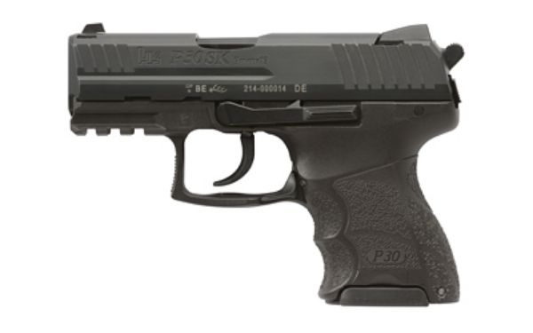 HK P30SK 9MM 3.27" 15RD V3 DA/SA BLK