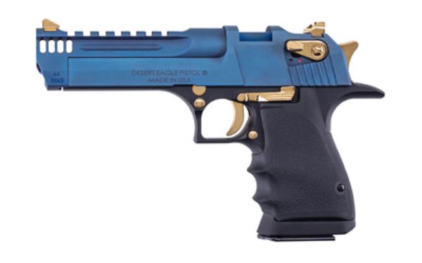 DE L5 44MAG 5" 8RD CARBO BLUE/BLK