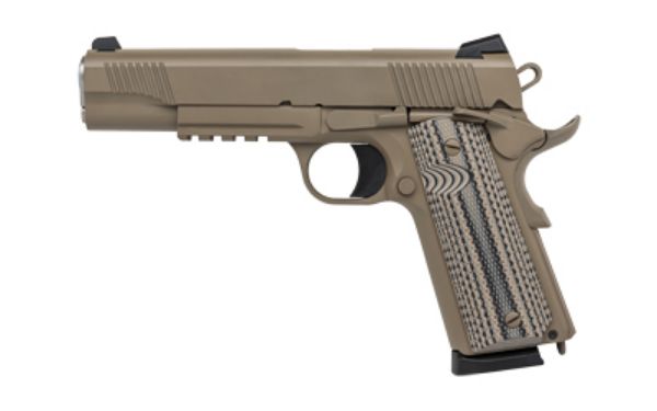 TISAS 1911 B45RDG 45ACP 5" 8RD FDE