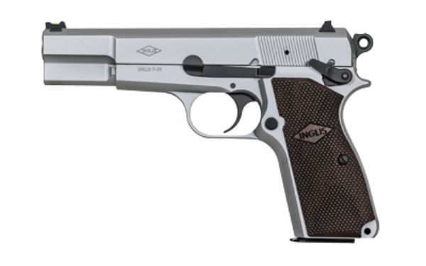 INGLIS P-35 B 9MM 4.7" 15RD NICKEL