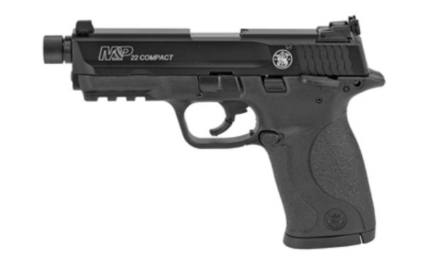 S&W M&P 22LR 3.6" BLK 10RD W/ADPTR