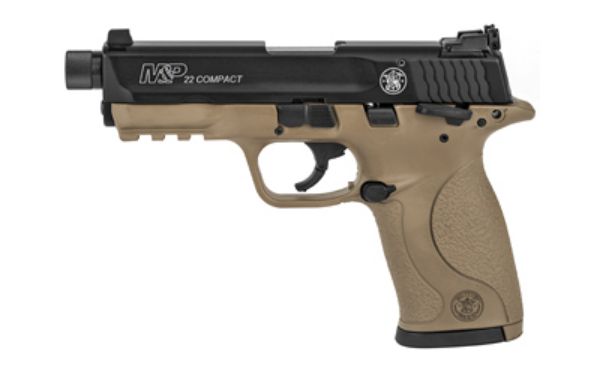 S&W M&P 22LR 3.6" FDE 10RD