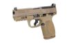 S&W M&P M2.0 9MM 4" 15RD TS OR FDE