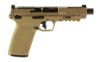 S&W M&P 5.7X28 OR TB 22RD 5" FDE