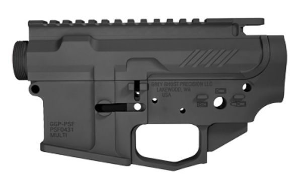 GGP AR15 BILLET RCVR SET SNIPER GRY