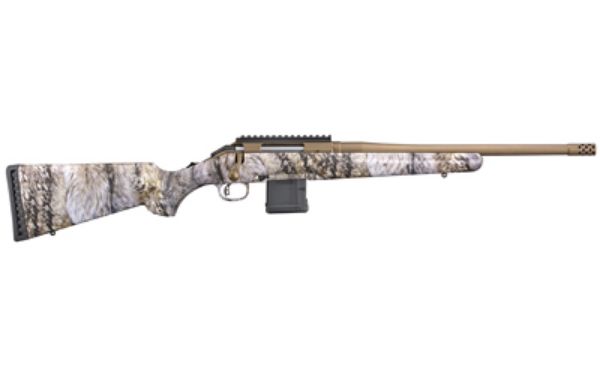 RUGER AMERICAN 204 RUG 16" CAMO 10RD