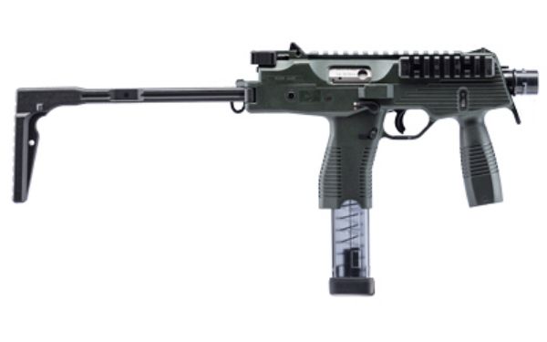 B&T TP9 SBR 9MM 5.11" 30RD OD GREEN