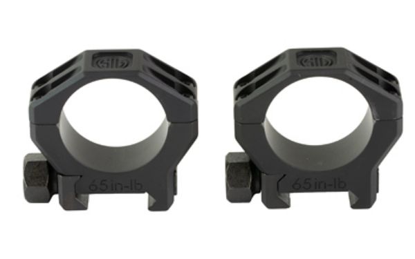 SIG ALPHA6 RING SET 30MM LOW BLK