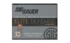 SIG AMMO 40SW 165GR JHP 20/200