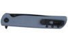 CRKT LCK+ PLAIN EDGE 3.38" GRY/BLK