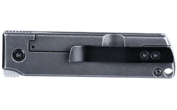 CRKT MINIMALX GRAY 2.19" PLAIN EDGE