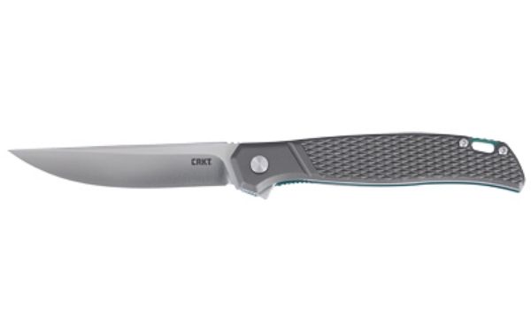CRKT SCAR 3.30" PLAIN EDGE GRAY