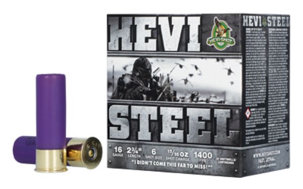 HEVI-STEEL 16GA 2.75" 15/16OZ #6